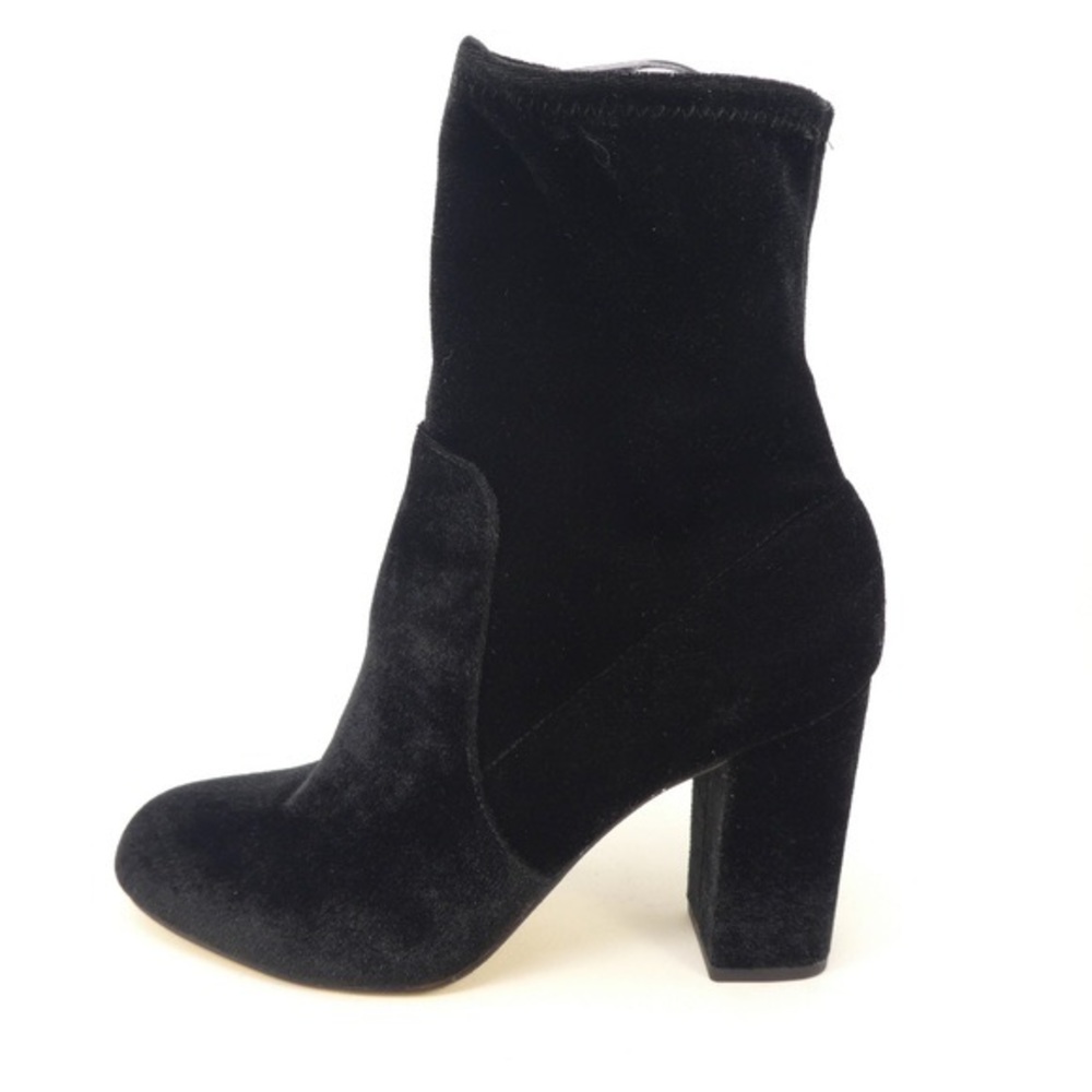 Lord & Taylor Grant Velvet Heeled Ankle Boots